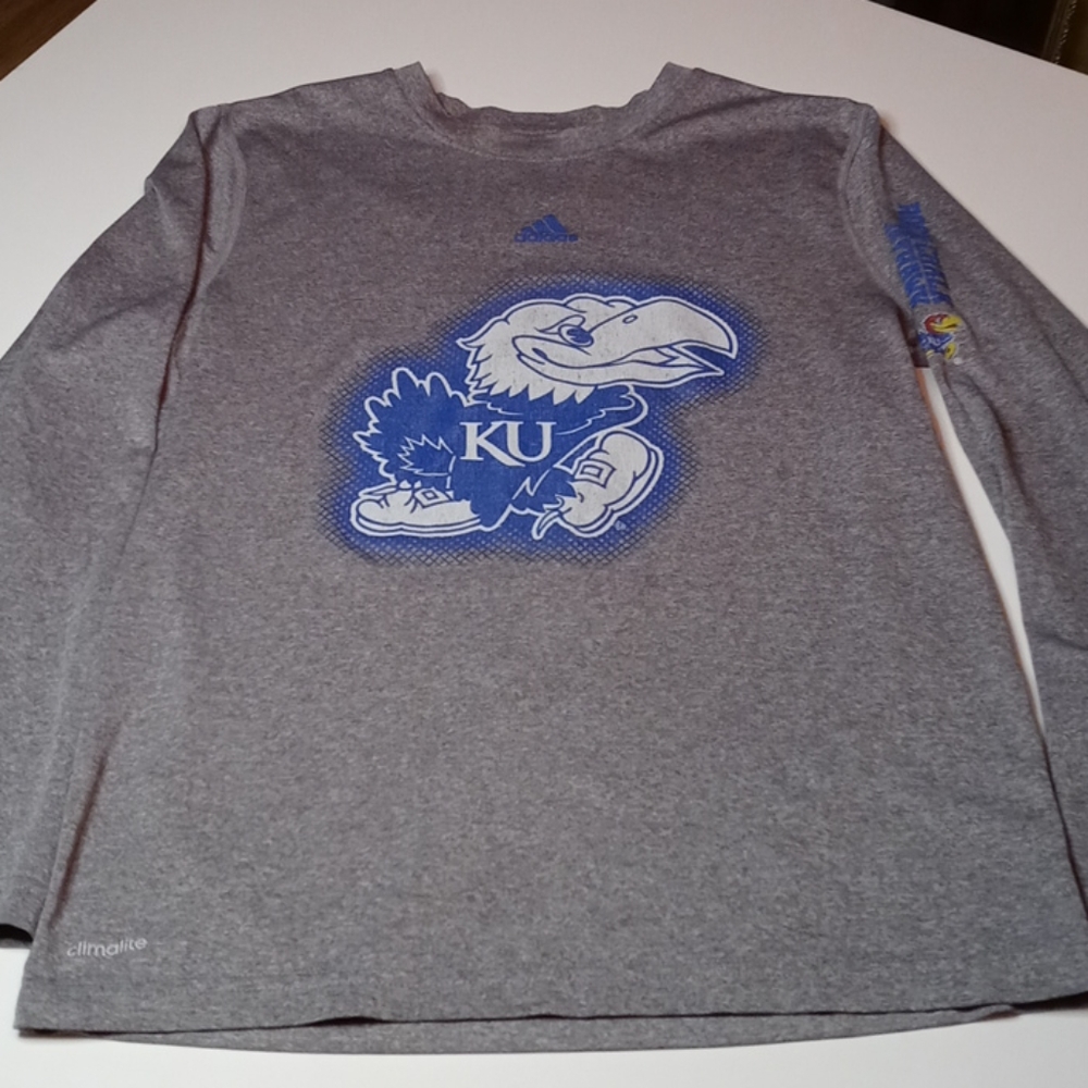 Boys Adidas KU Shirt
